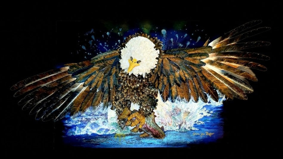 Bald Eagle with a Fish